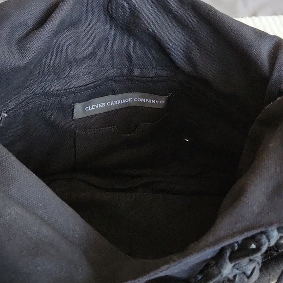 Clever Carriage Company Positano Hand Macrame Satchel - Picture 5 of 8